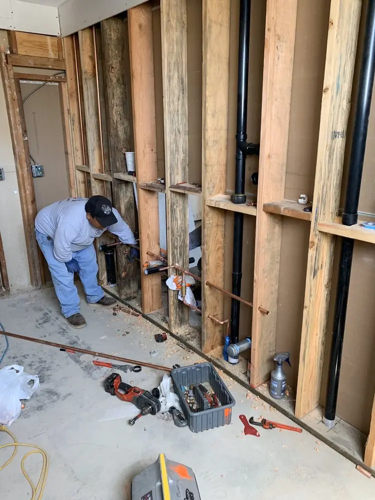 Commercial rough-in plumbing for Gas Line Repair in North Salt Lake
